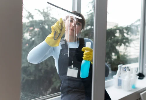 Nettoyage de vitres intérieures et extérieures au Buisson-de-Cadouin